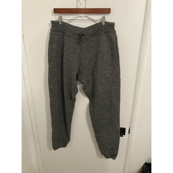 Double RL - RRL - Fleece Sweatpant - Charcoal Heather Gray - XL
